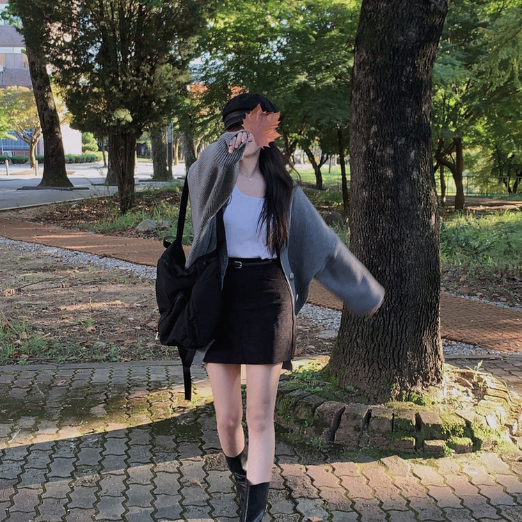 인생스커트 등장 코듀로이 골덴 데일리 미니 A라인 스커트 치마바지 3color