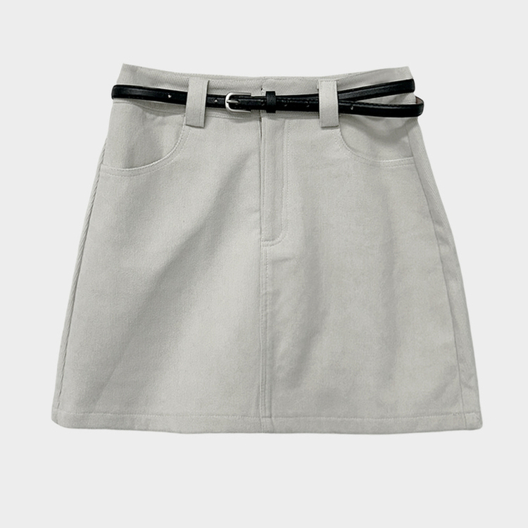 인생스커트 등장 코듀로이 골덴 데일리 미니 A라인 스커트 치마바지 3color