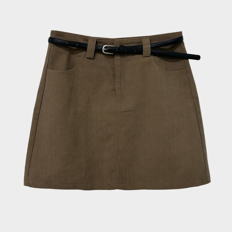 인생스커트 등장 코듀로이 골덴 데일리 미니 A라인 스커트 치마바지 3color