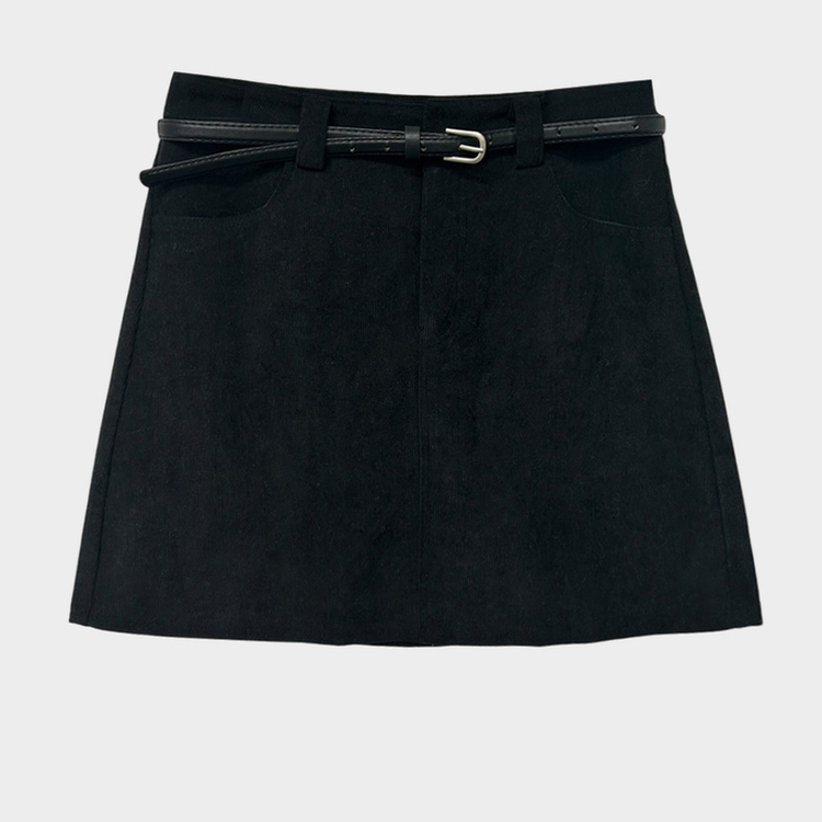 인생스커트 등장 코듀로이 골덴 데일리 미니 A라인 스커트 치마바지 3color