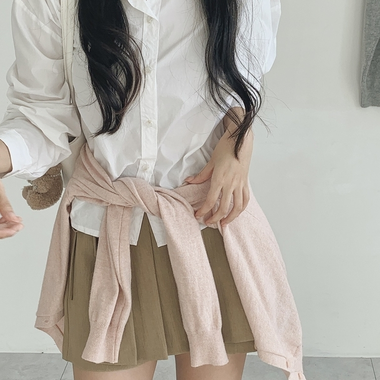 ミニスカート トラップスカートパンツ BEIGE