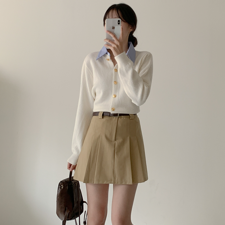 ルーズフィットカーディガン(5color) IVORY