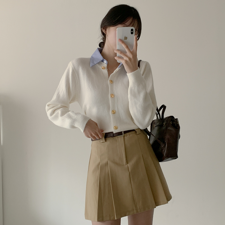 ルーズフィットカーディガン(5color) IVORY