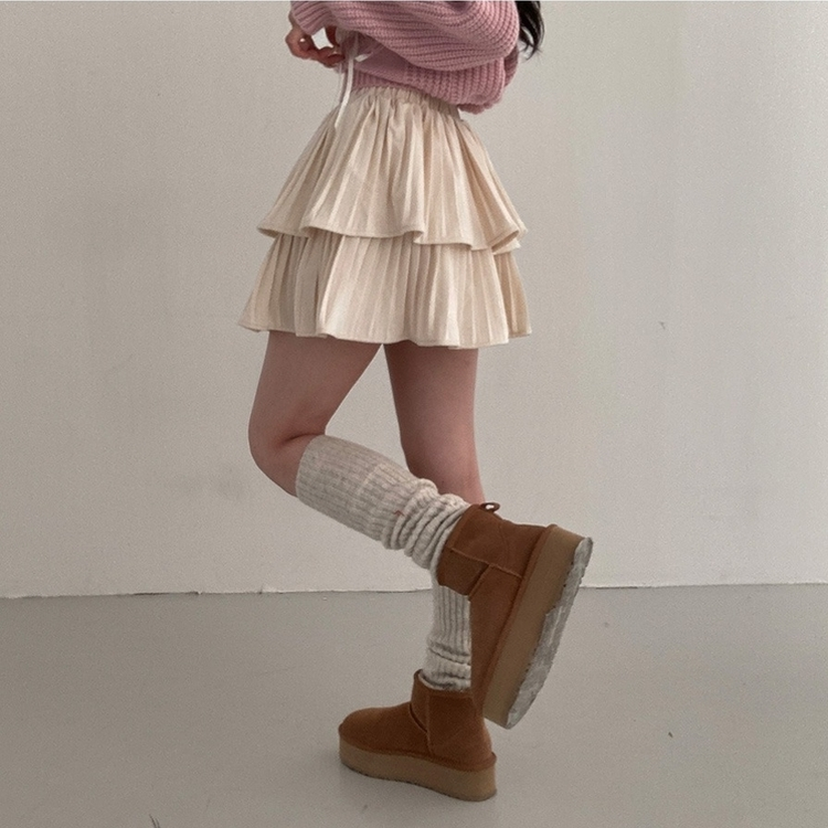 新品未使用　JOURNAL STANDARD  ミニプリーツティアードスカート セール】《追加》ミニプリーツティアードスカート（スカート