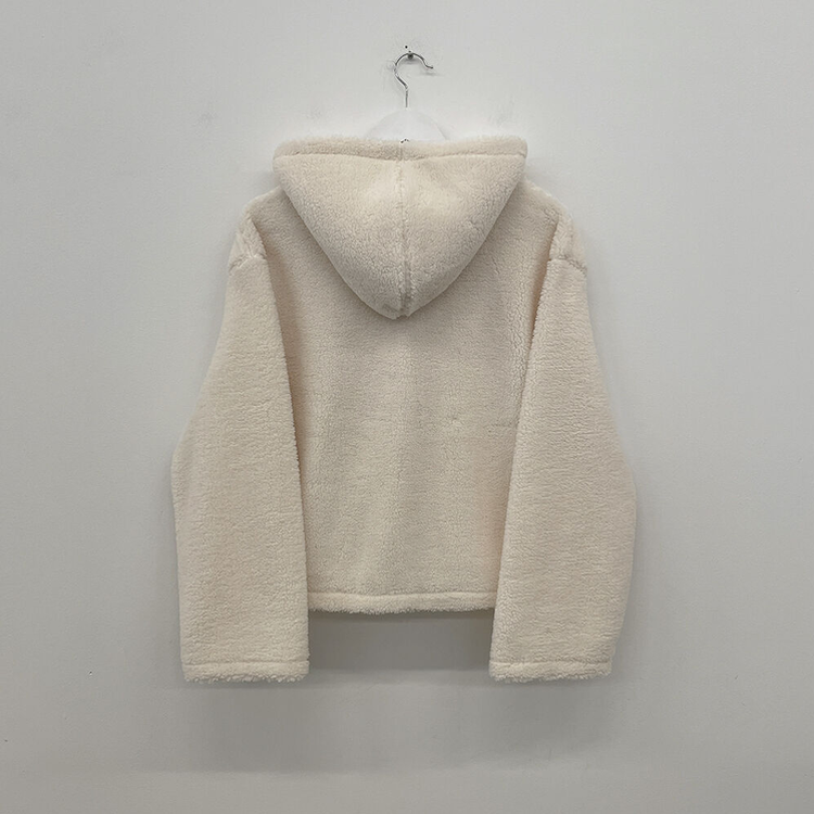 포근 후드 양털 떡볶이 퍼자켓 숏코트 덤블점퍼