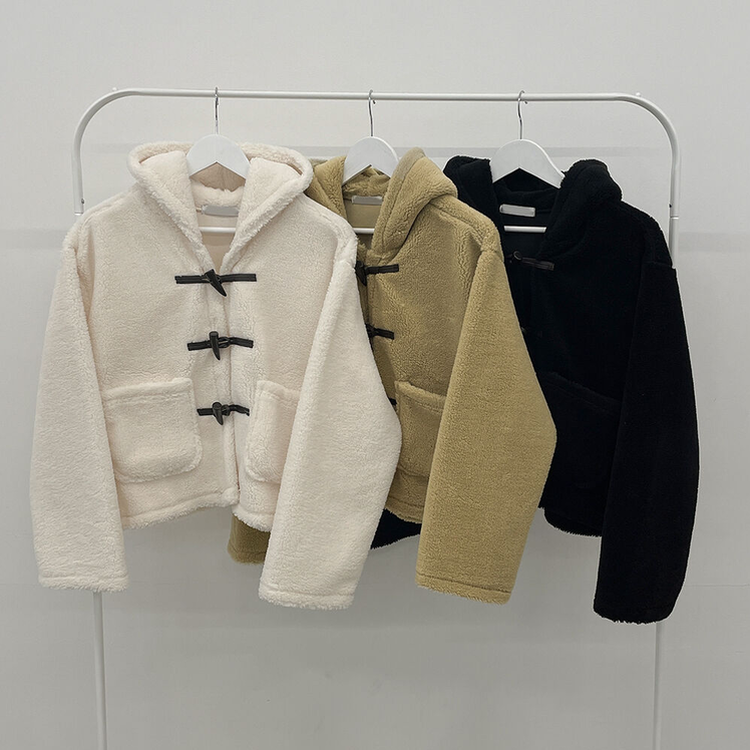 ダッフルムートンファージャケットコート｜ジャンパー｜韓国