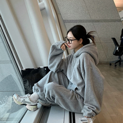 【SET着用可能】【丈別】スマーフフリースワイドトレーニングセット(6color) GREY