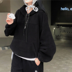 【SET着用可能】【丈別】スマーフフリースワイドトレーニングセット(6color) BLACK