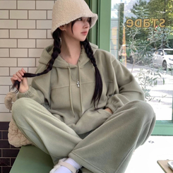 【SET着用可能】【丈別】スマーフフリースワイドトレーニングセット(6color) OLIVE