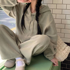 【SET着用可能】【丈別】スマーフフリースワイドトレーニングセット(6color) OLIVE