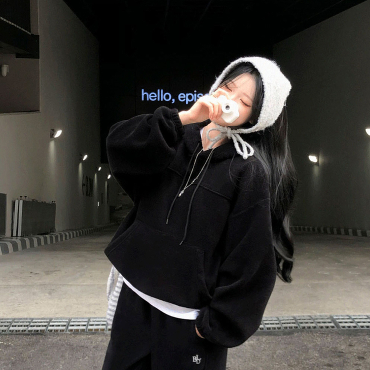 【SET着用可能】【丈別】スマーフフリースワイドトレーニングセット(6color) BLACK