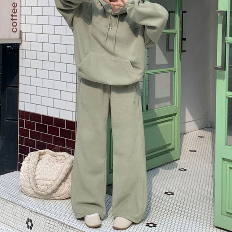 【SET着用可能】【丈別】スマーフフリースワイドトレーニングセット(6color) OLIVE