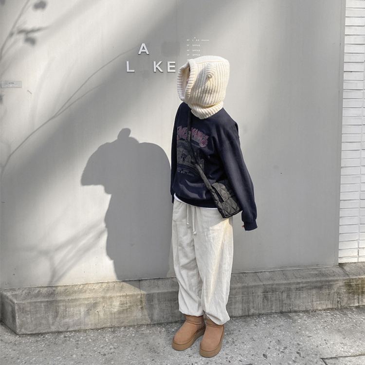 くまちゃんフードバラクラバ｜ファッション雑貨｜韓国ファッション通販