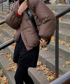 ェスナットピンタック4分丈コーデュロイパンツ BLACK