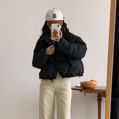 ベーシッククロップダウンジャケット｜ダウン｜韓国ファッション通販 SONA