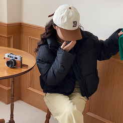 ベーシッククロップダウンジャケット｜ダウン｜韓国ファッション通販 SONA