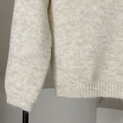 【SET】Vネックルーズフィットニット+キャミソール