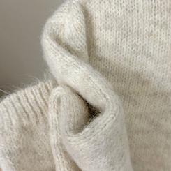 【SET】Vネックルーズフィットニット+キャミソール