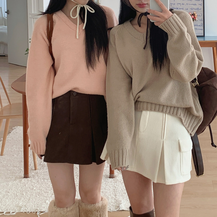 ノーカットプリーツスカート｜ミニスカート｜韓国ファッション