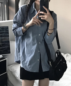 バッグ デニムツーポケットバックルショルダーバッグ BLACK
