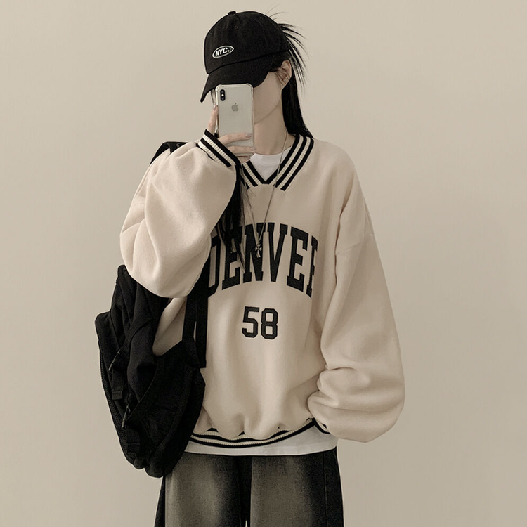 NCT WayV テン　ファンコン　トレーナー　スウェット Vネックスポーティユニフォームトレーナー｜スウェット｜韓国