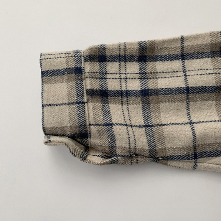 빈티지 무드 그득 쿠앤크 카라 오버핏 가을 긴팔 체크셔츠 박시핏 겨울 포켓 데일리 통통 남방 3color