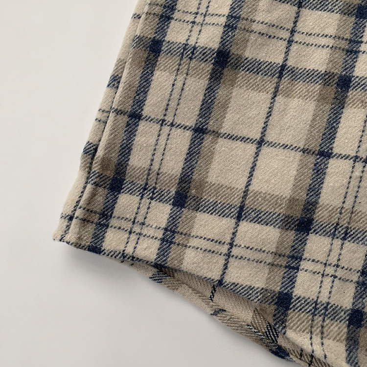 빈티지 무드 그득 쿠앤크 카라 오버핏 가을 긴팔 체크셔츠 박시핏 겨울 포켓 데일리 통통 남방 3color