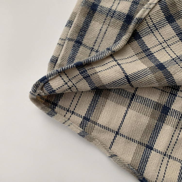 빈티지 무드 그득 쿠앤크 카라 오버핏 가을 긴팔 체크셔츠 박시핏 겨울 포켓 데일리 통통 남방 3color