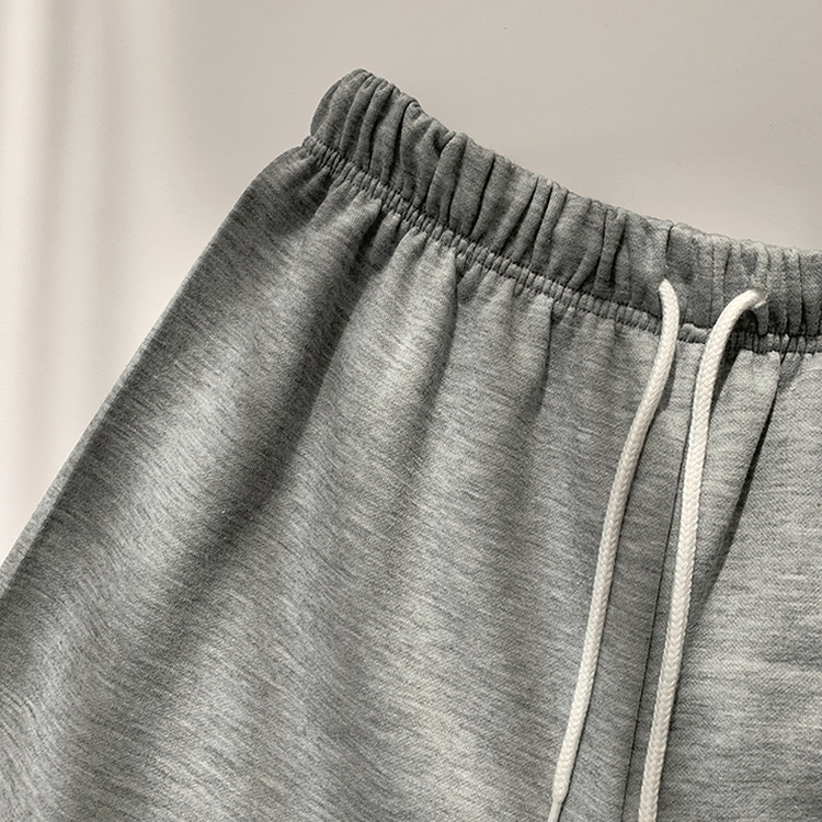 【丈別】【起毛】ロングワイドトレーニングパンツ(11color)