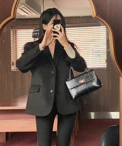 Brook ウールジャケット ブラウン Brook ウールジャケット ブラウン