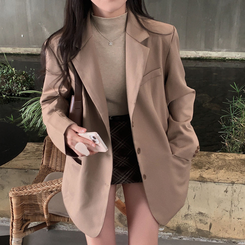 【ベルト付き】ハイティーンチェックミニスカートパンツ BROWN