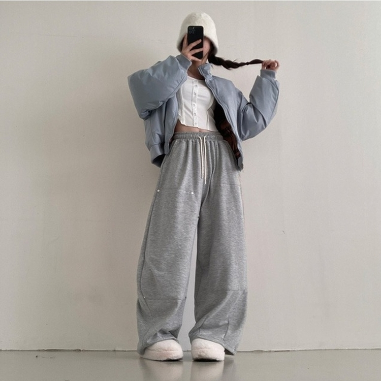 トレーニングパンツ ワイドバンディングトレーニングパンツ(6color) GREY