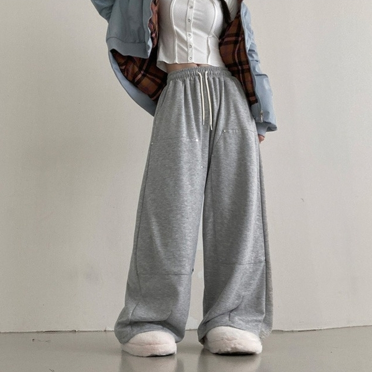 トレーニングパンツ ワイドバンディングトレーニングパンツ(6color) GREY