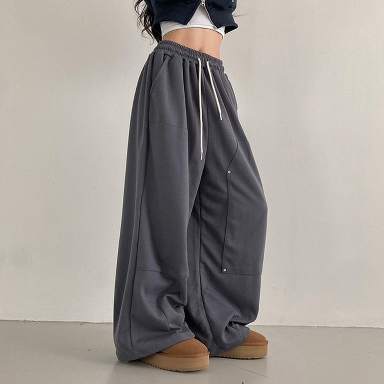 トレーニングパンツ ワイドバンディングトレーニングパンツ(6color) CHARCOAL