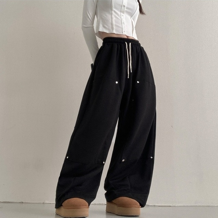 トレーニングパンツ ワイドバンディングトレーニングパンツ(6color) BLACK