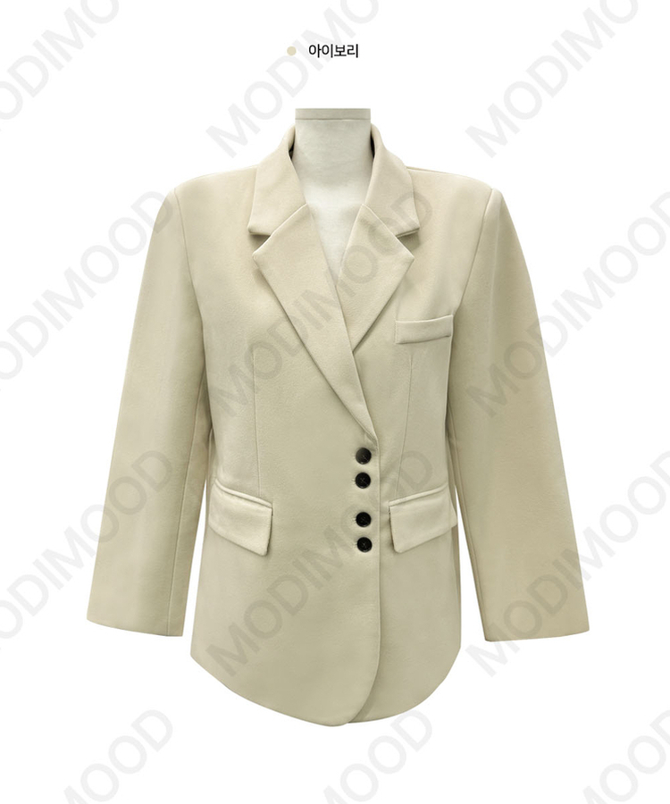 スエードトレンディジャケット