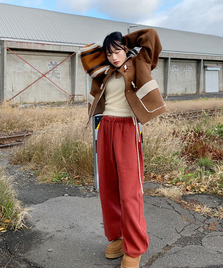 起毛】ベルイルズパンツ(6color)｜ジョガーパンツ｜韓国ファッション