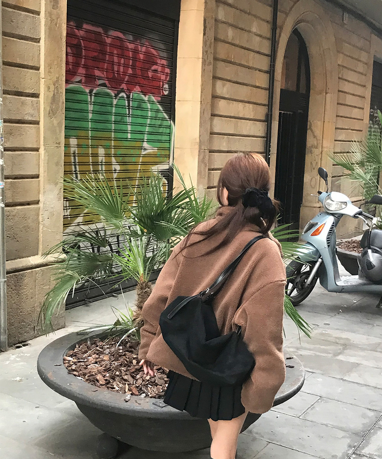 로만 더플 코트