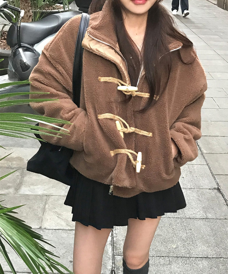 로만 더플 코트