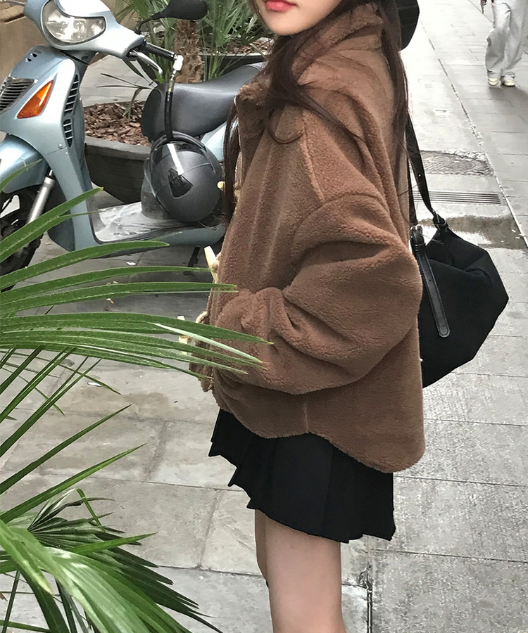 로만 더플 코트