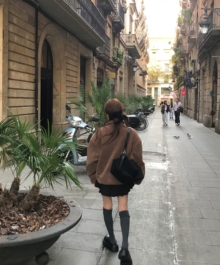 로만 더플 코트