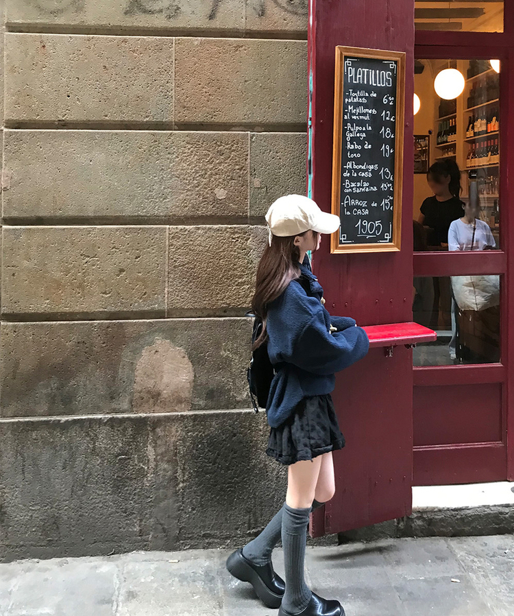 로만 더플 코트