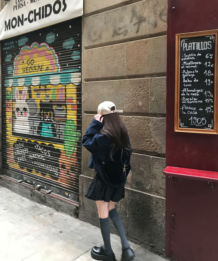 로만 더플 코트