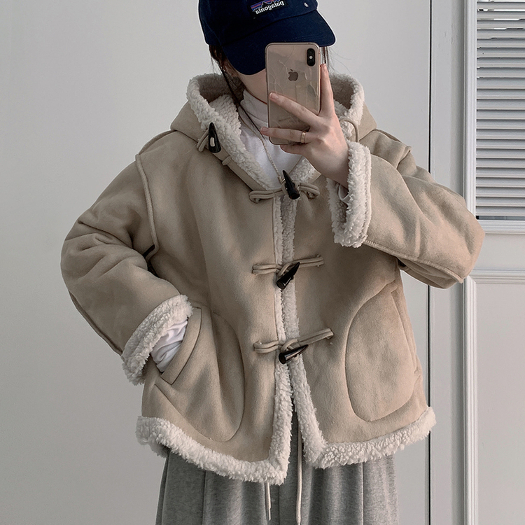 satoshi tanaka フードコート 真っ黒い ダッフルコート