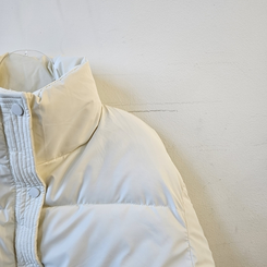 ハイネックデイリーウェロンクロップダウンジャケット