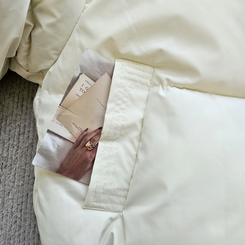 ハイネックデイリーウェロンクロップダウンジャケット