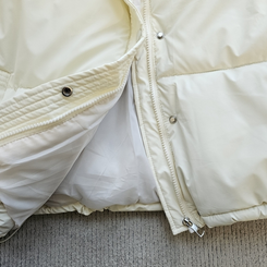 ハイネックデイリーウェロンクロップダウンジャケット