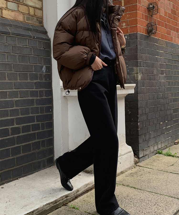 【丈別】プレーンセミワイドデニム BLACK DENIM