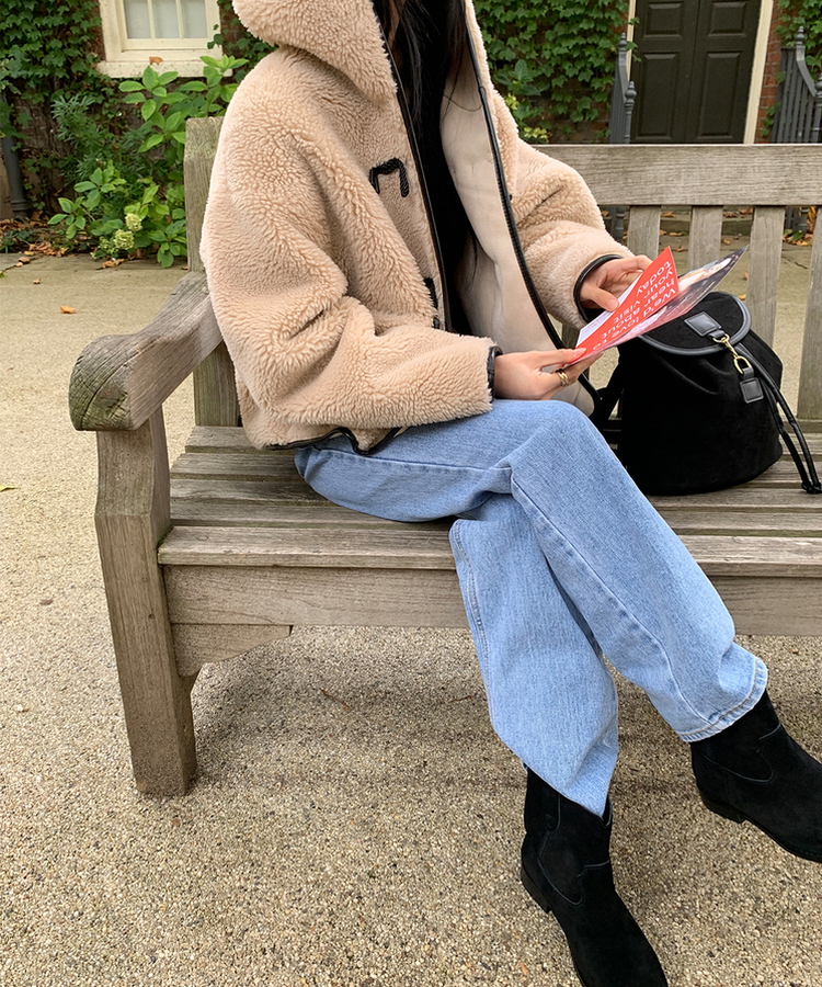 【丈別】プレーンセミワイドデニム LIGHT DENIM