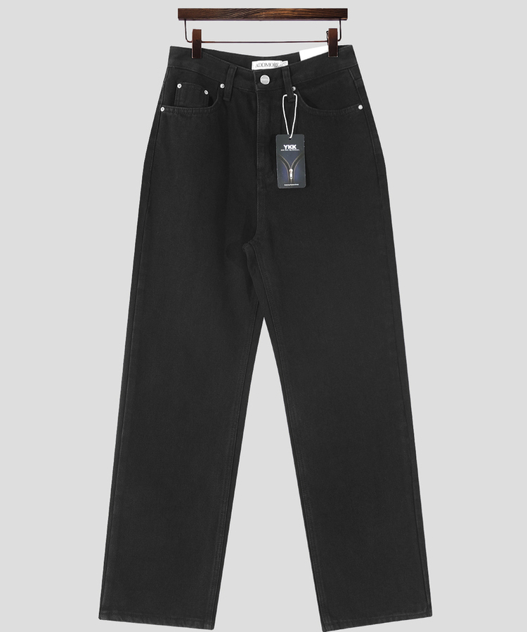 【丈別】プレーンセミワイドデニム